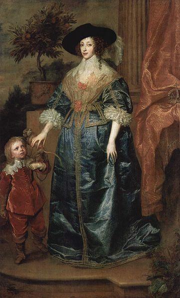 Sir Jeffrey Hudson and Queen Henrietta Maria