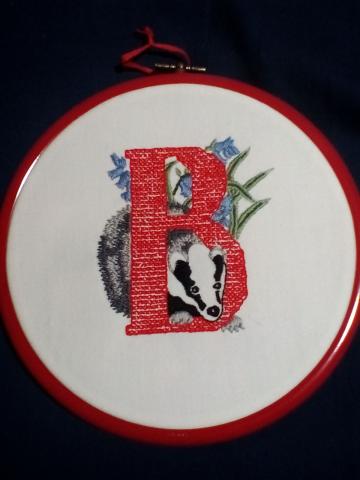 B for Badger