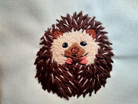 Hedgehog In a Ball