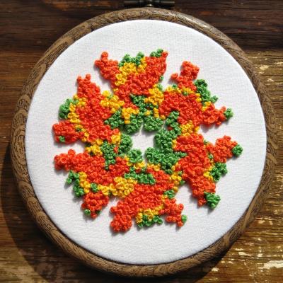 An embroidered CaMKII molecule