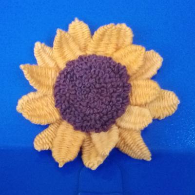 Embroidered Sunflower